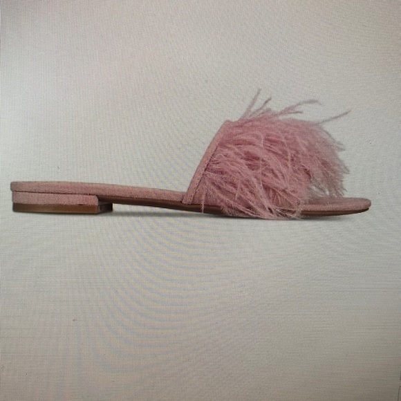 Zigi Soho Shoes - Zigi soho Ostrich Feather Sandals